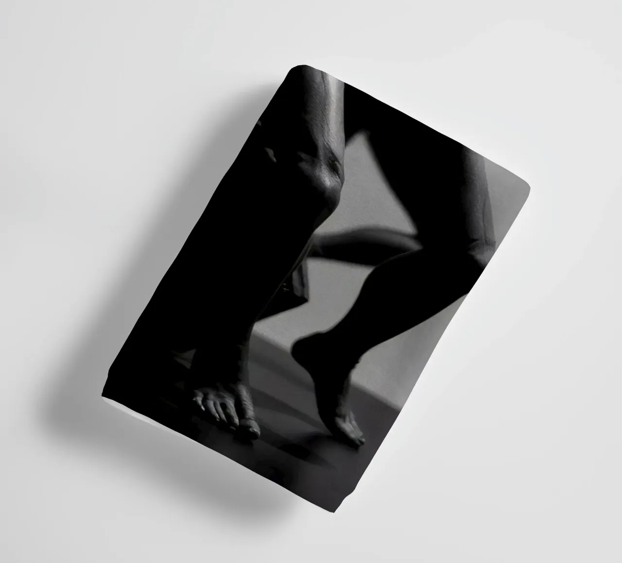 Figures in motion capturing the essence of struggle towel by DesignDoodle