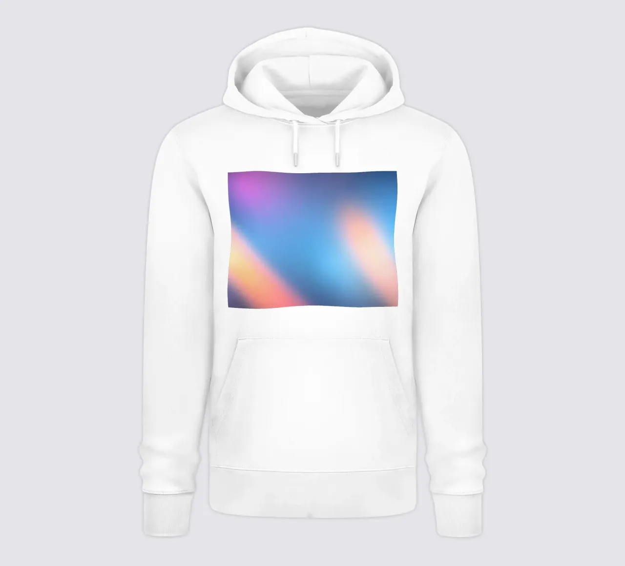 Gradienti di luce colorata creano uno sfondo astratto felpa con cappuccio da DesignDoodle