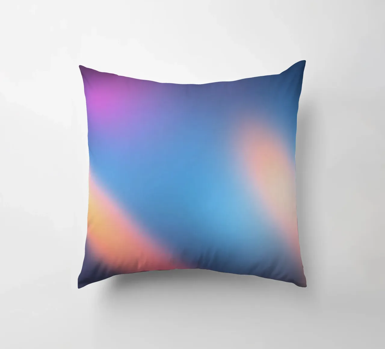 Gradienti di luce colorata creano uno sfondo astratto cuscino da DesignDoodle
