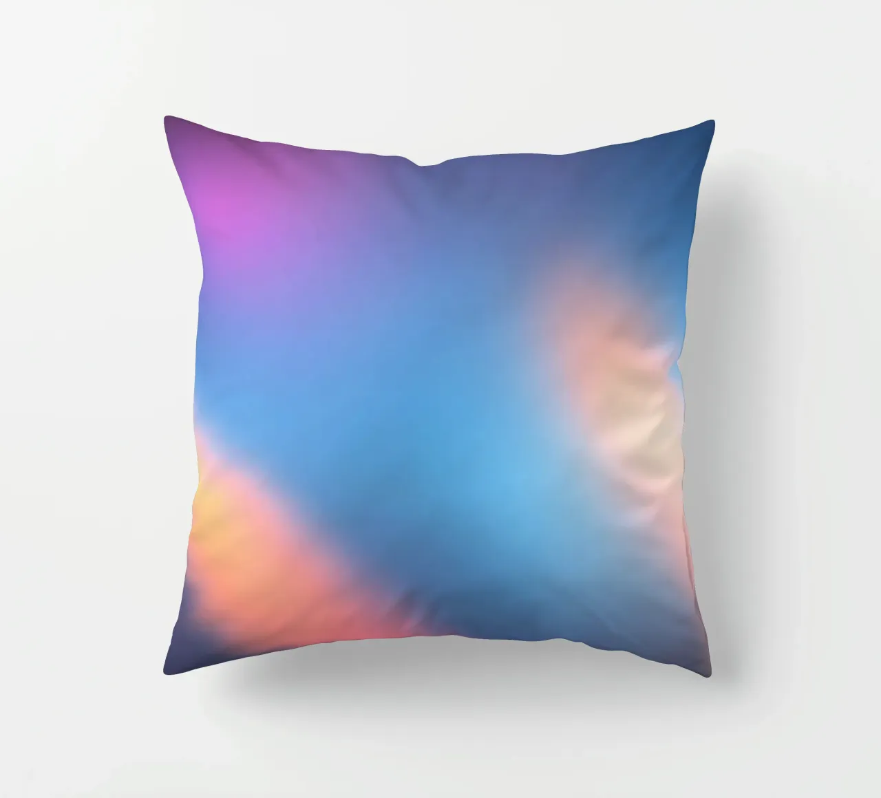 Gradienti di luce colorata creano uno sfondo astratto cuscino da DesignDoodle