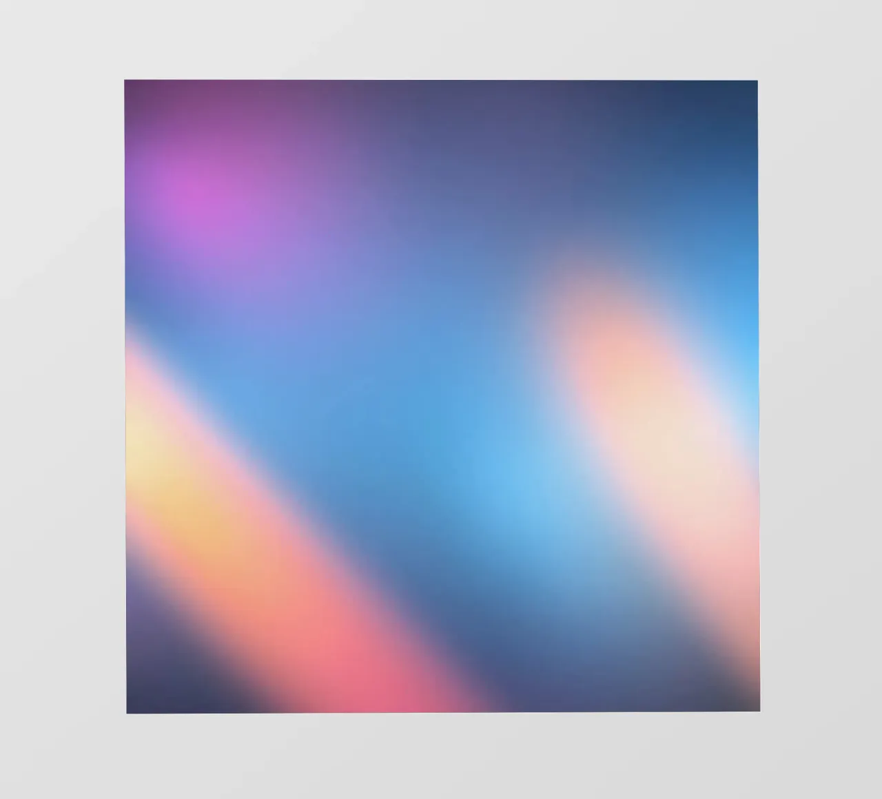 Gradienti di luce colorata creano uno sfondo astratto telo in pvc da DesignDoodle