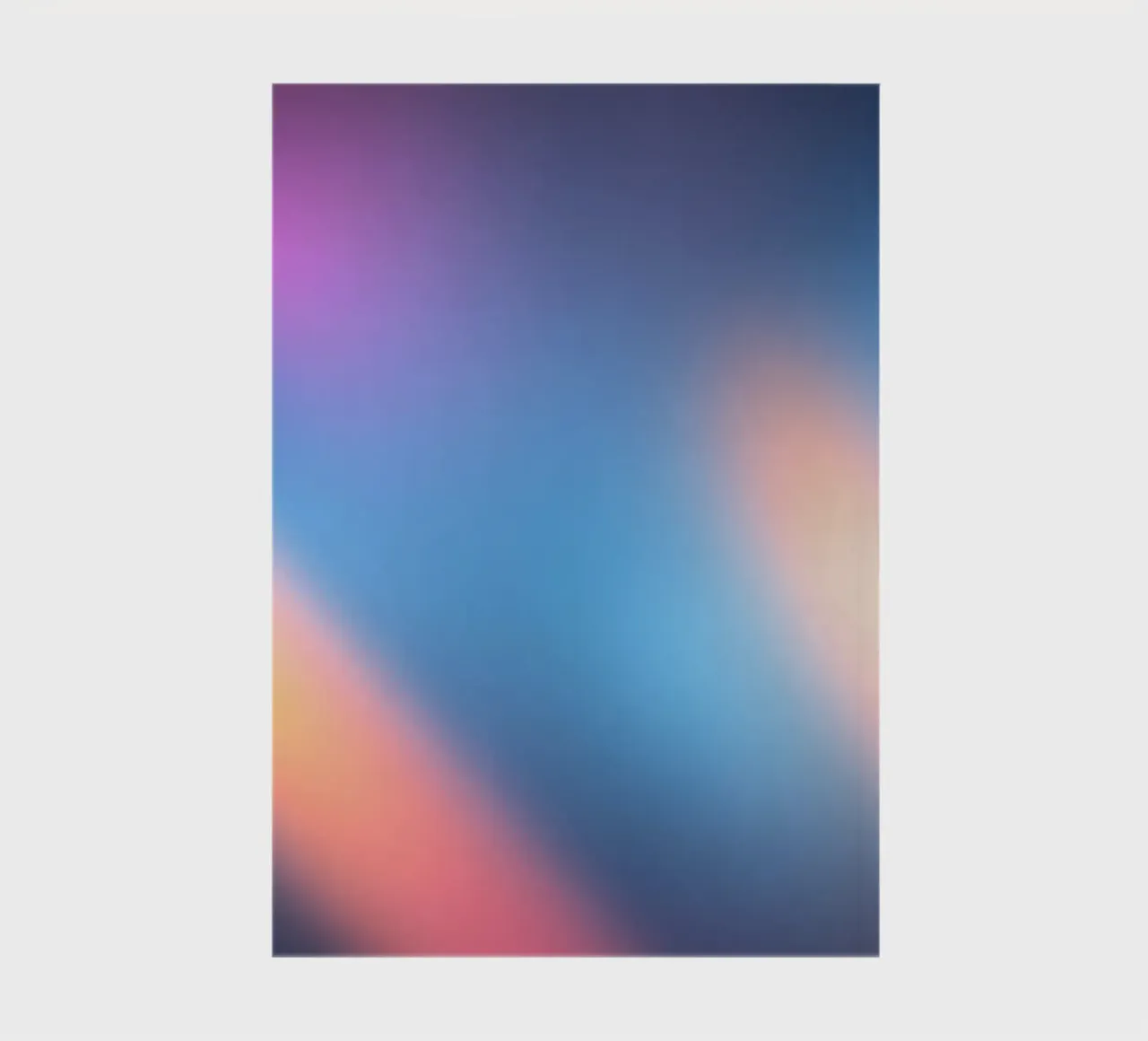 Colorful light gradients create an abstract backdrop notebook by DesignDoodle