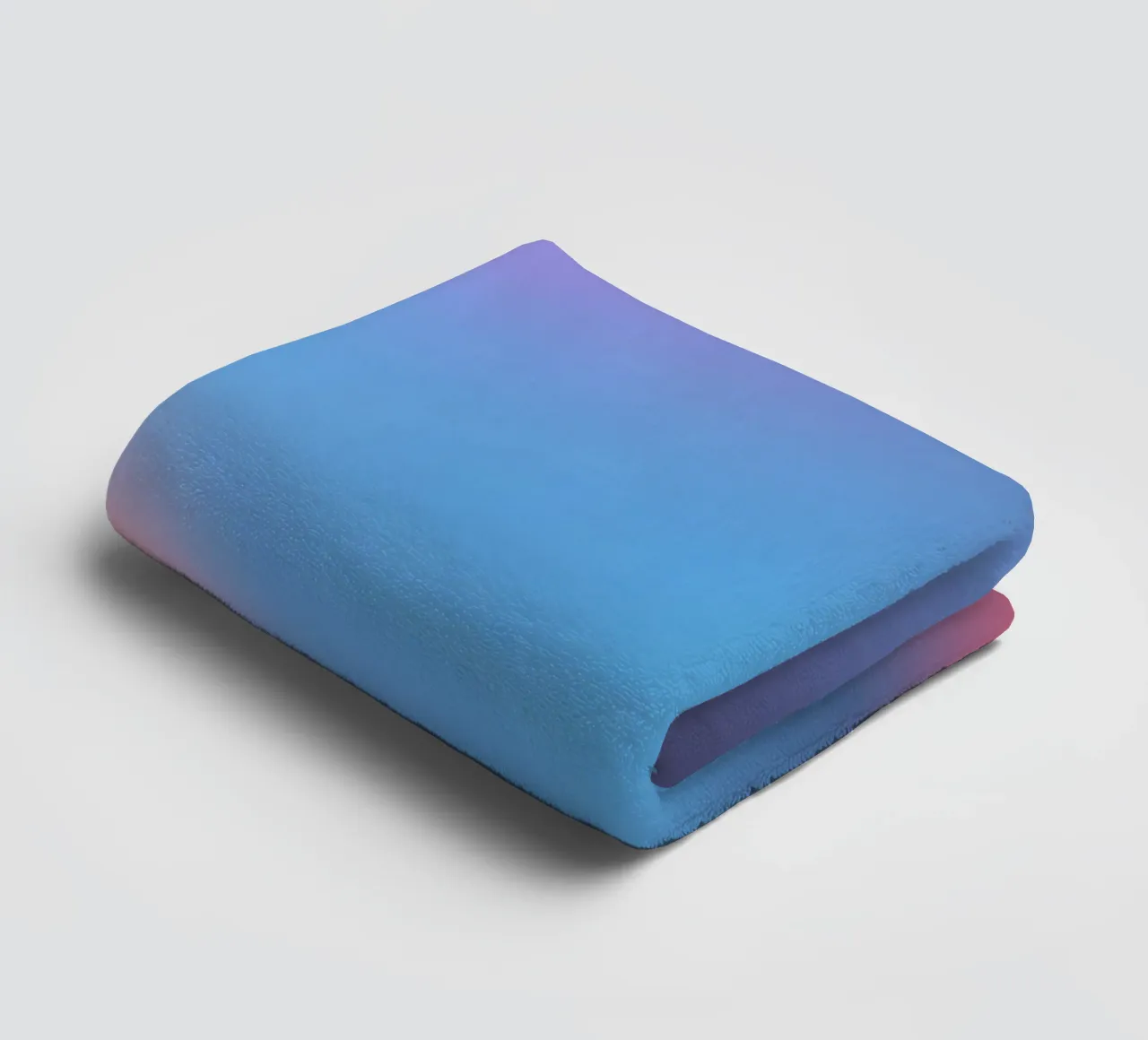 Colorful light gradients create an abstract backdrop towel by DesignDoodle