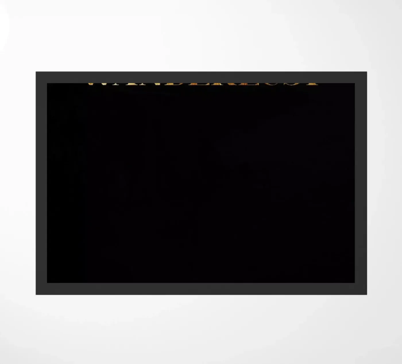 Wanderlust Fußmatte von Froilein Juno