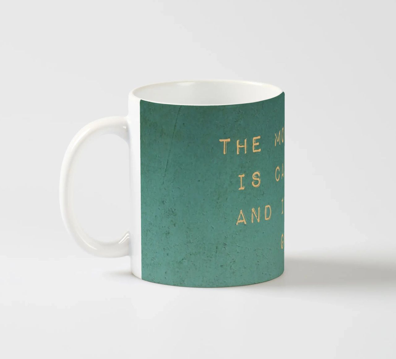 Mountain Is Calling tazza in ceramica da Monika Strigel