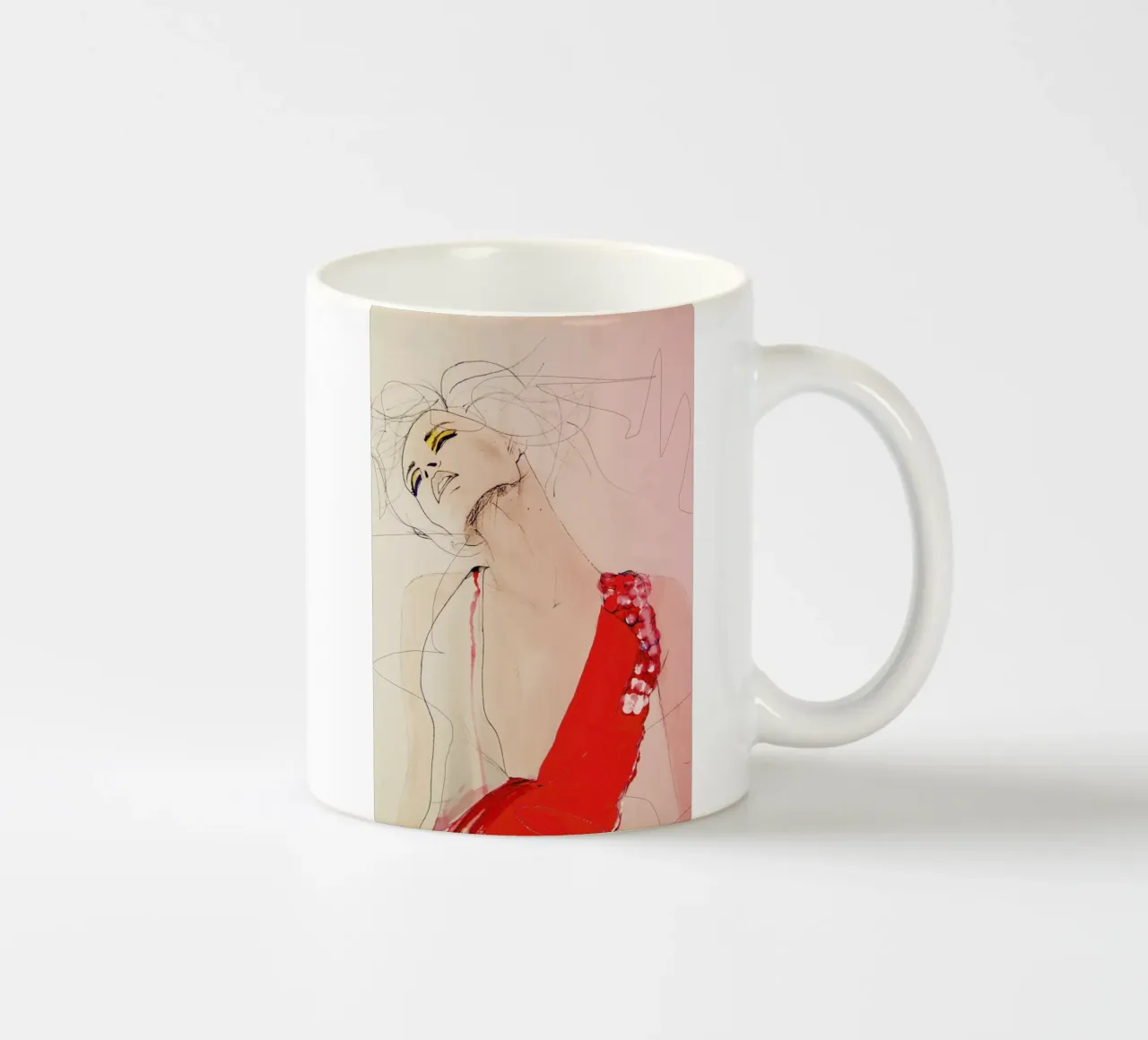 Atmosphere tazza in ceramica da Leigh Viner
