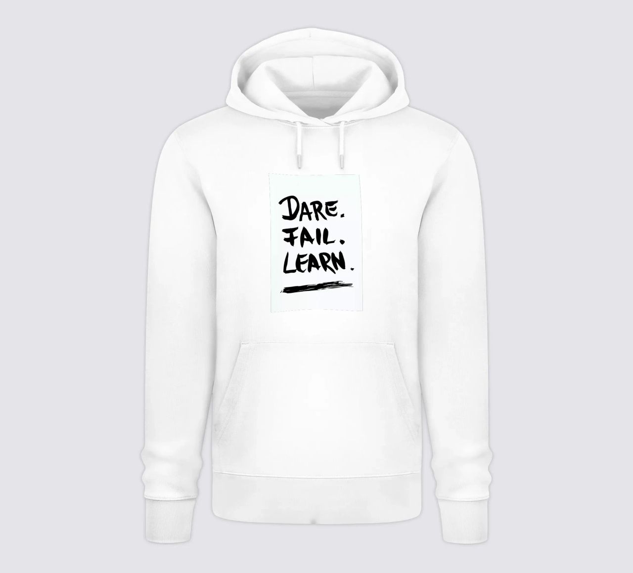 Dare. Fail. Learn. felpa con cappuccio da petiteCAPS