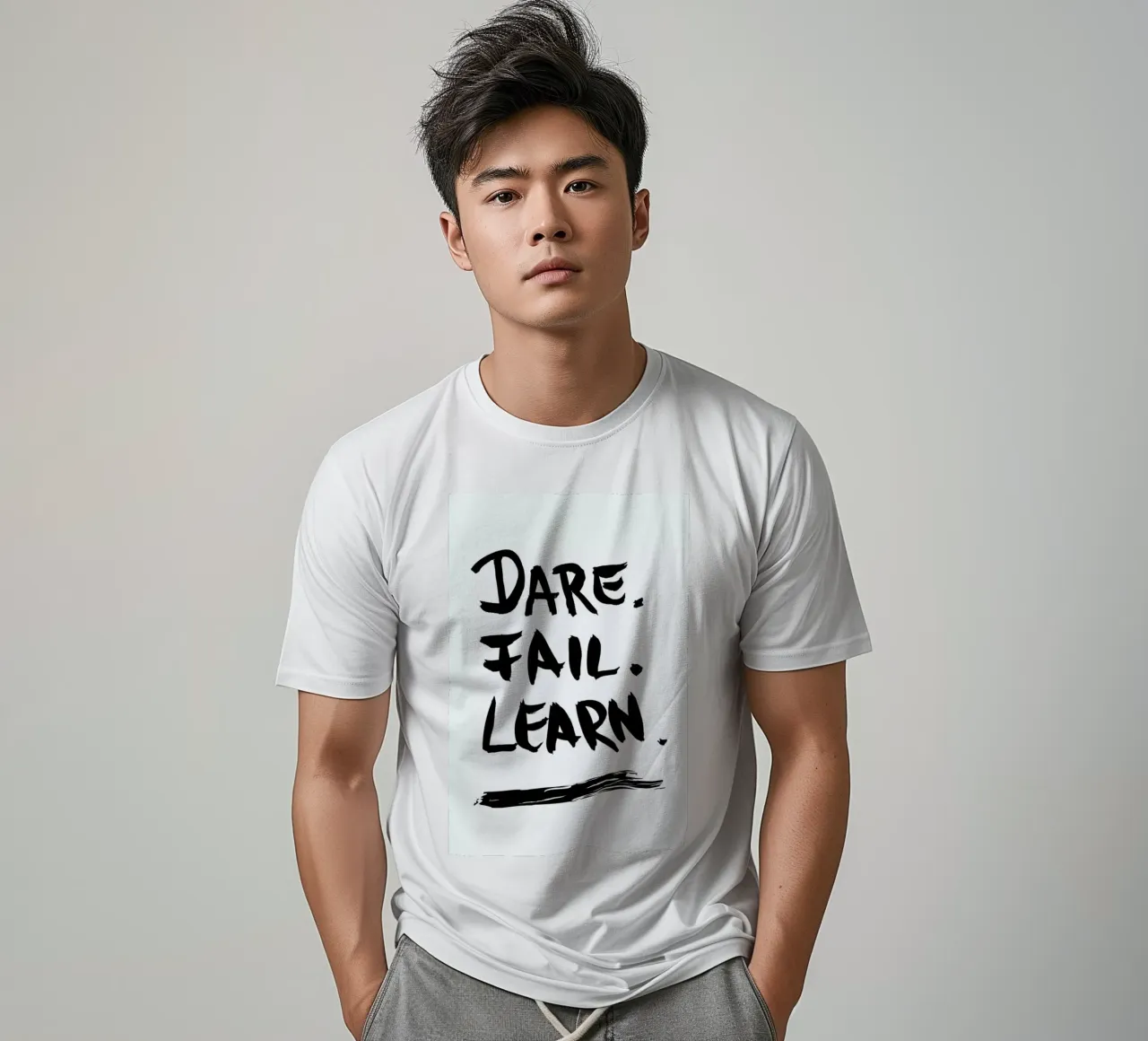 Dare. Fail. Learn. t-shirt da petiteCAPS