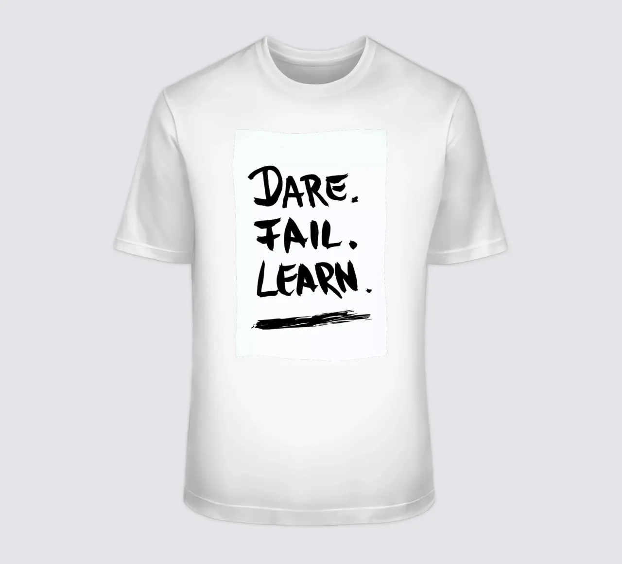 Dare. Fail. Learn. t-shirt da petiteCAPS