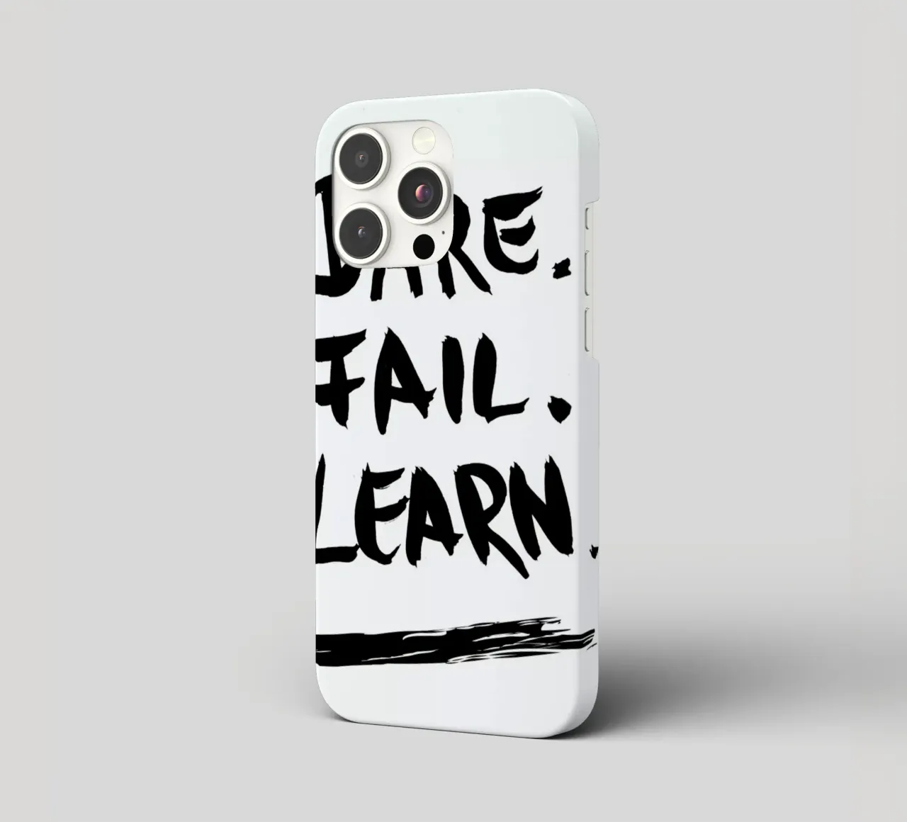 Dare. Fail. Learn. iPhone Hülle von petiteCAPS