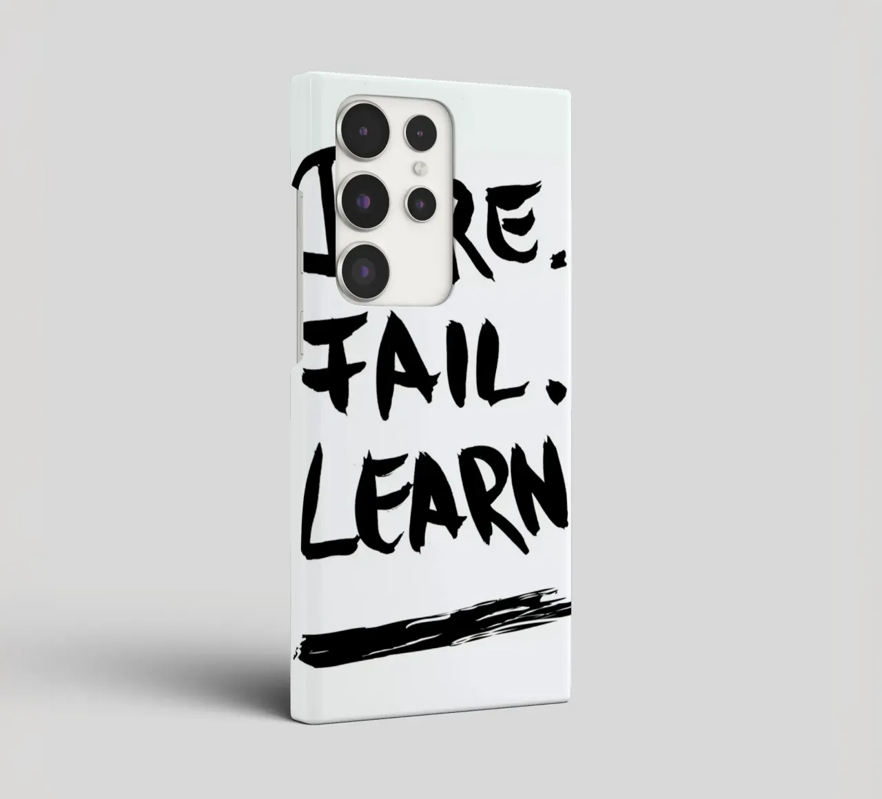 Dare. Fail. Learn. cover samsung da petiteCAPS