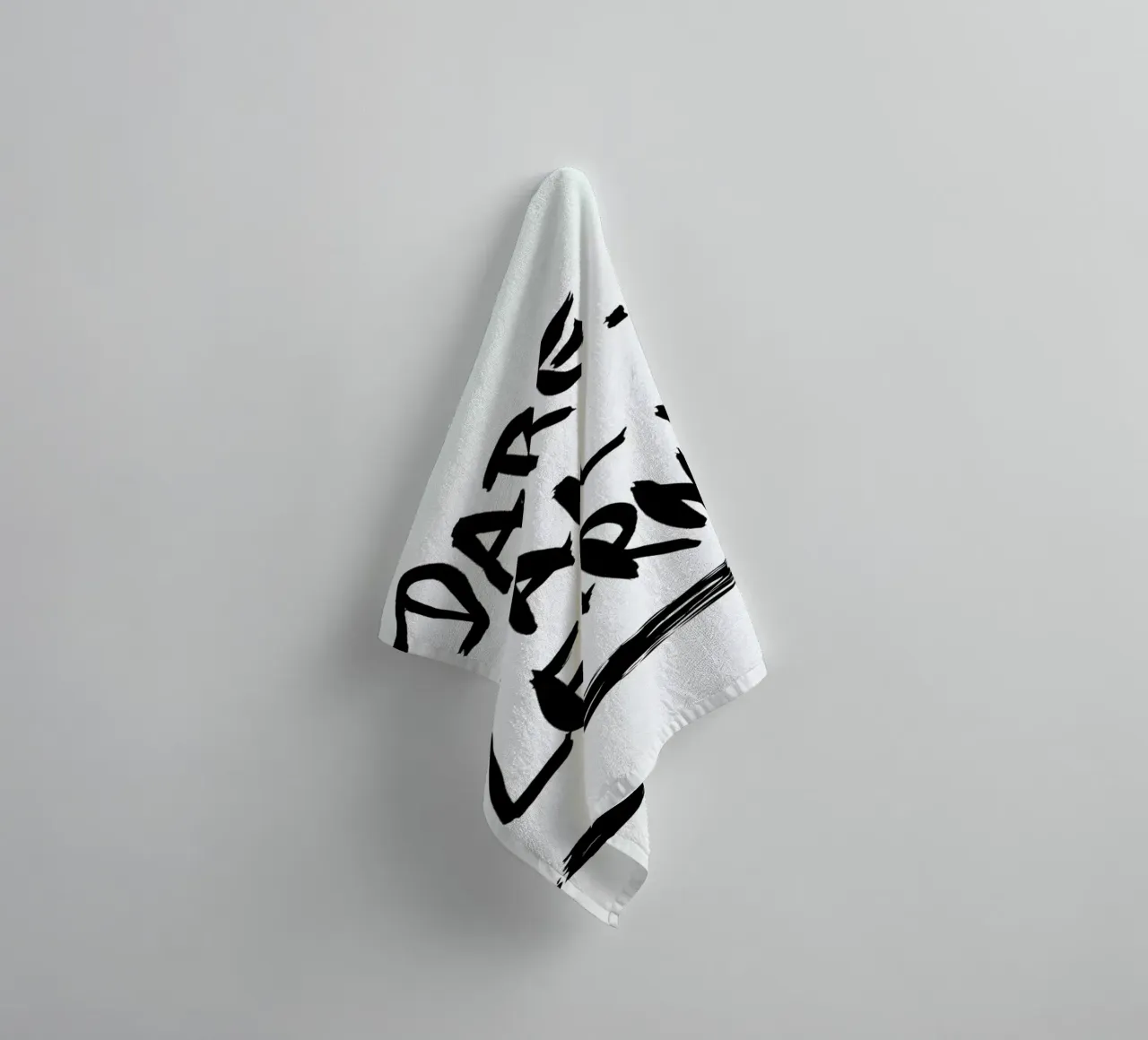 Dare. Fail. Learn. Handtuch von petiteCAPS