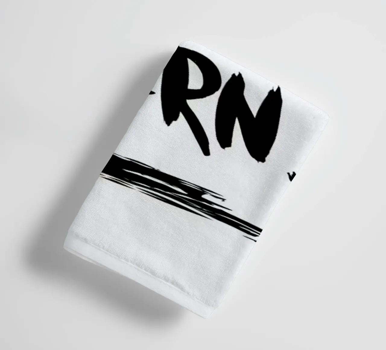Dare. Fail. Learn. serviette de bain de petiteCAPS