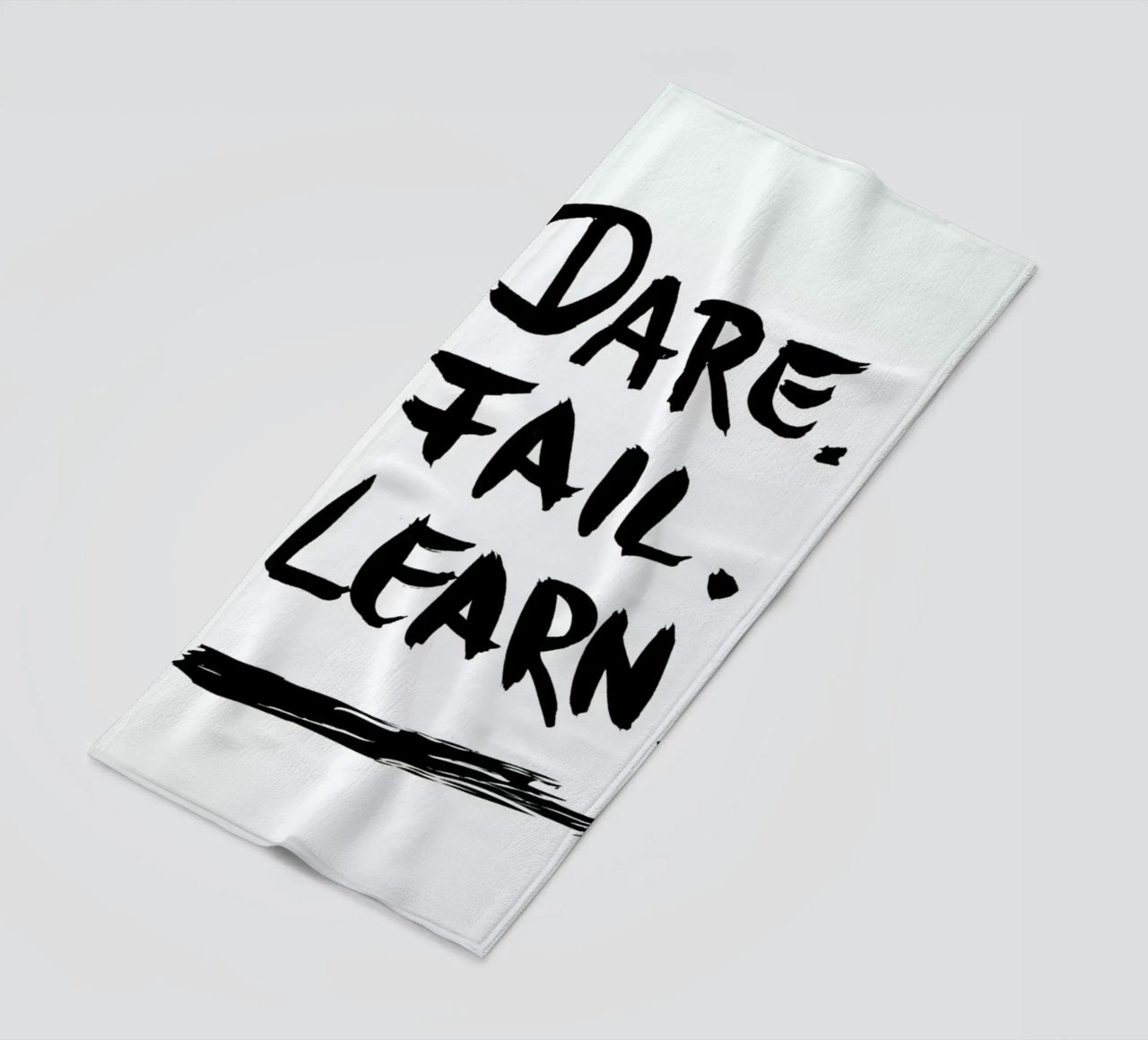 Dare. Fail. Learn. telo mare da petiteCAPS