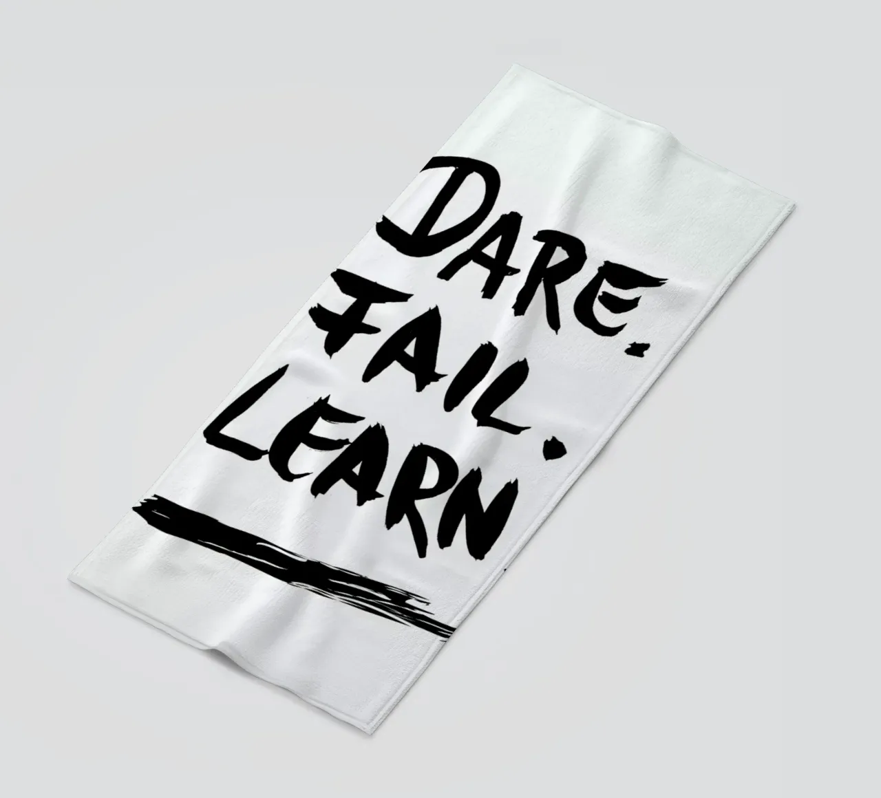 Dare. Fail. Learn. telo mare da petiteCAPS