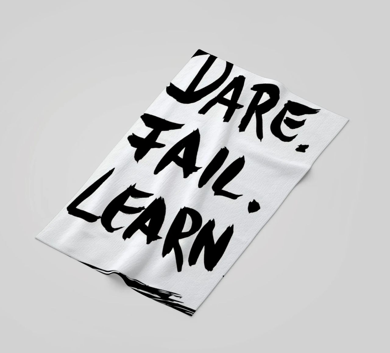 Dare. Fail. Learn. telo mare da petiteCAPS