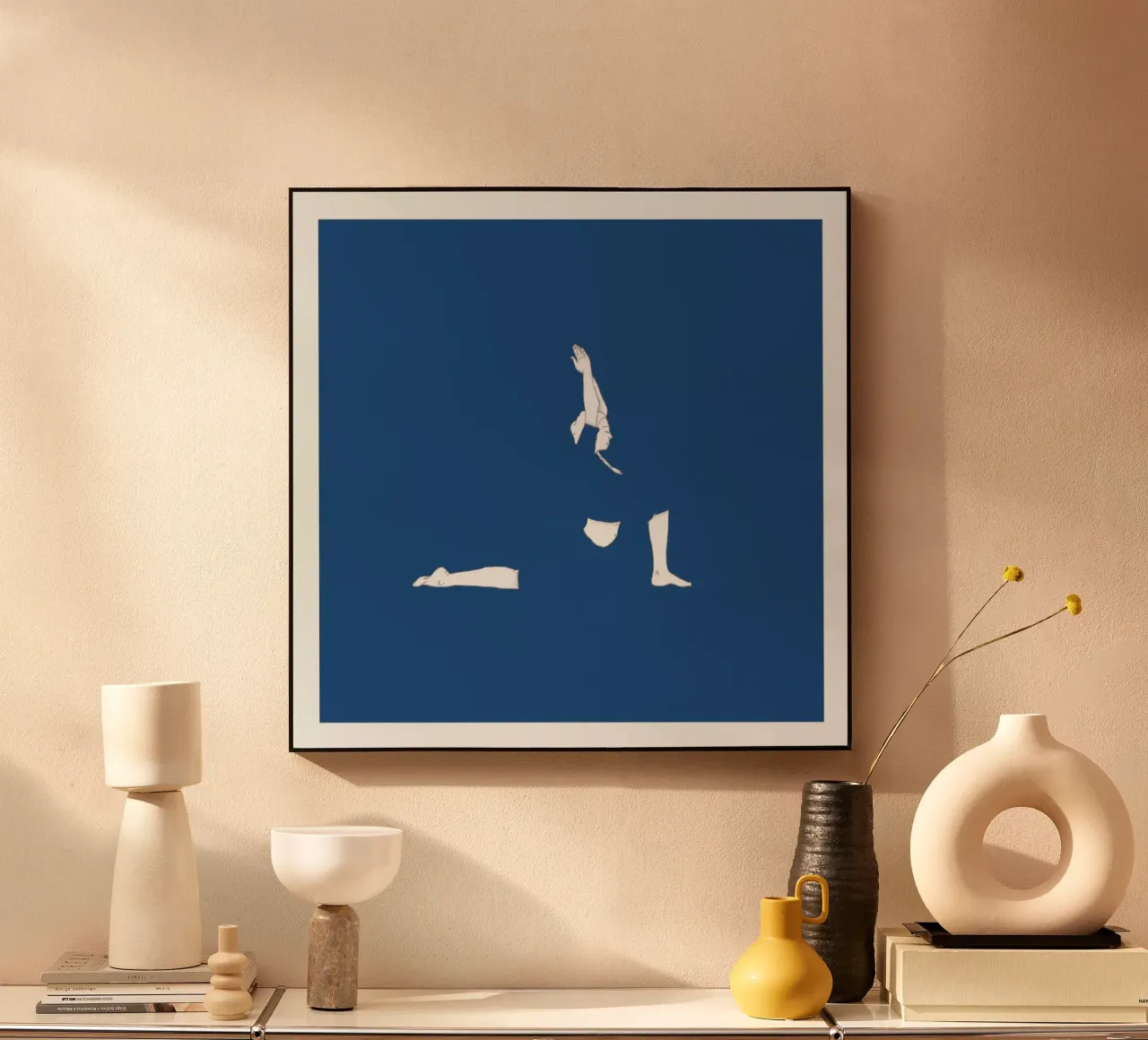 Yoga Practice 9 plexiglass da Sandra De Leon