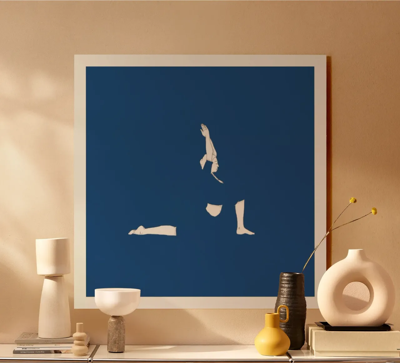 Yoga Practice 9 plexiglass da Sandra De Leon