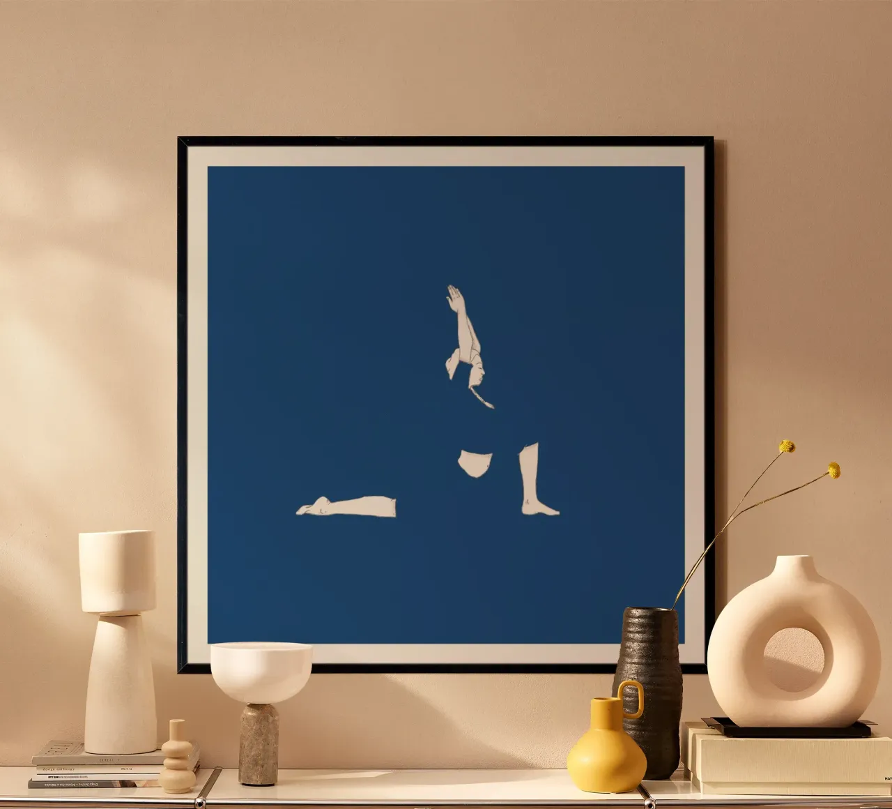 Yoga Practice 9 poster da Sandra De Leon