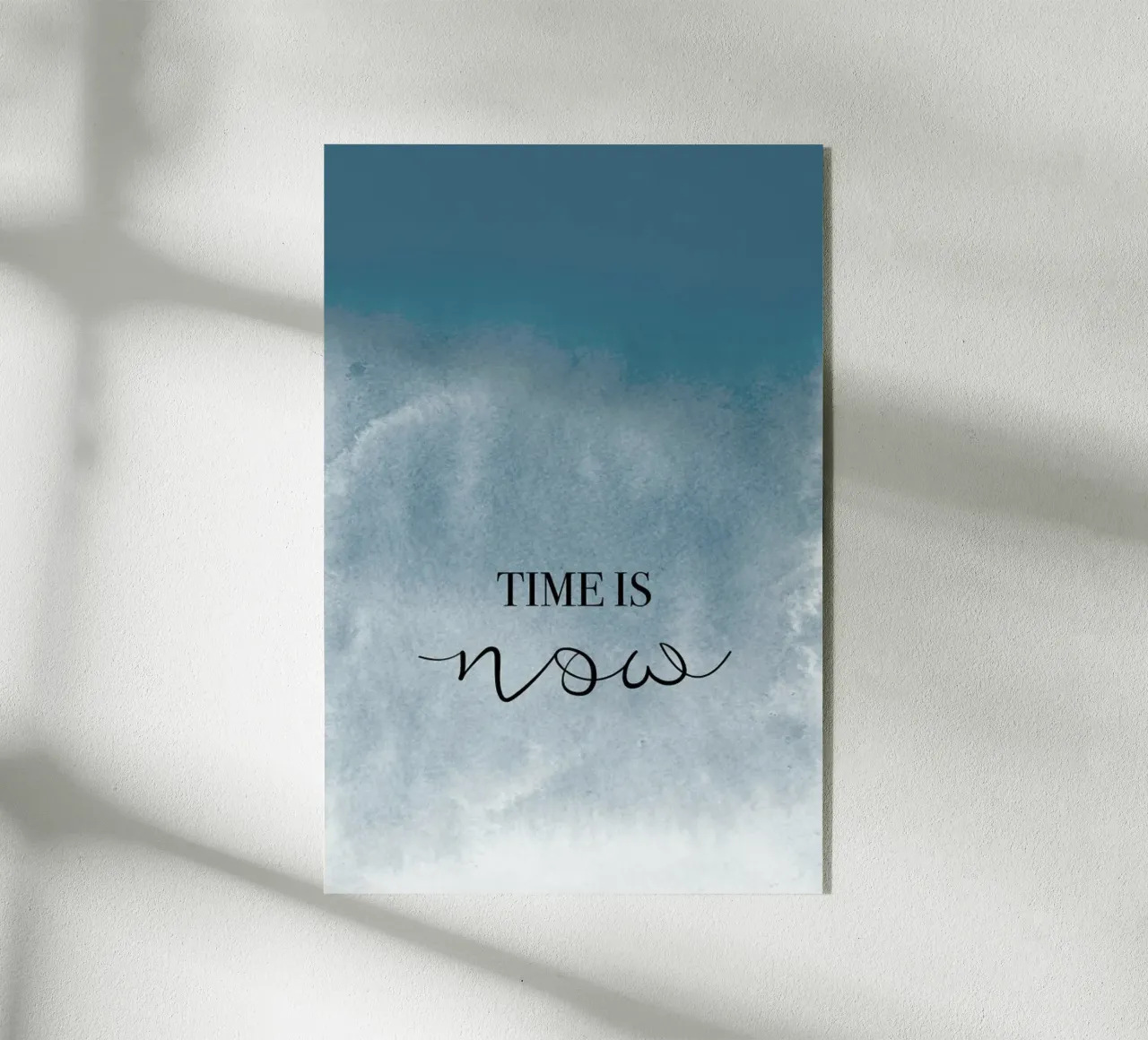Time Is Now plexiglass da KRUTH DESIGN