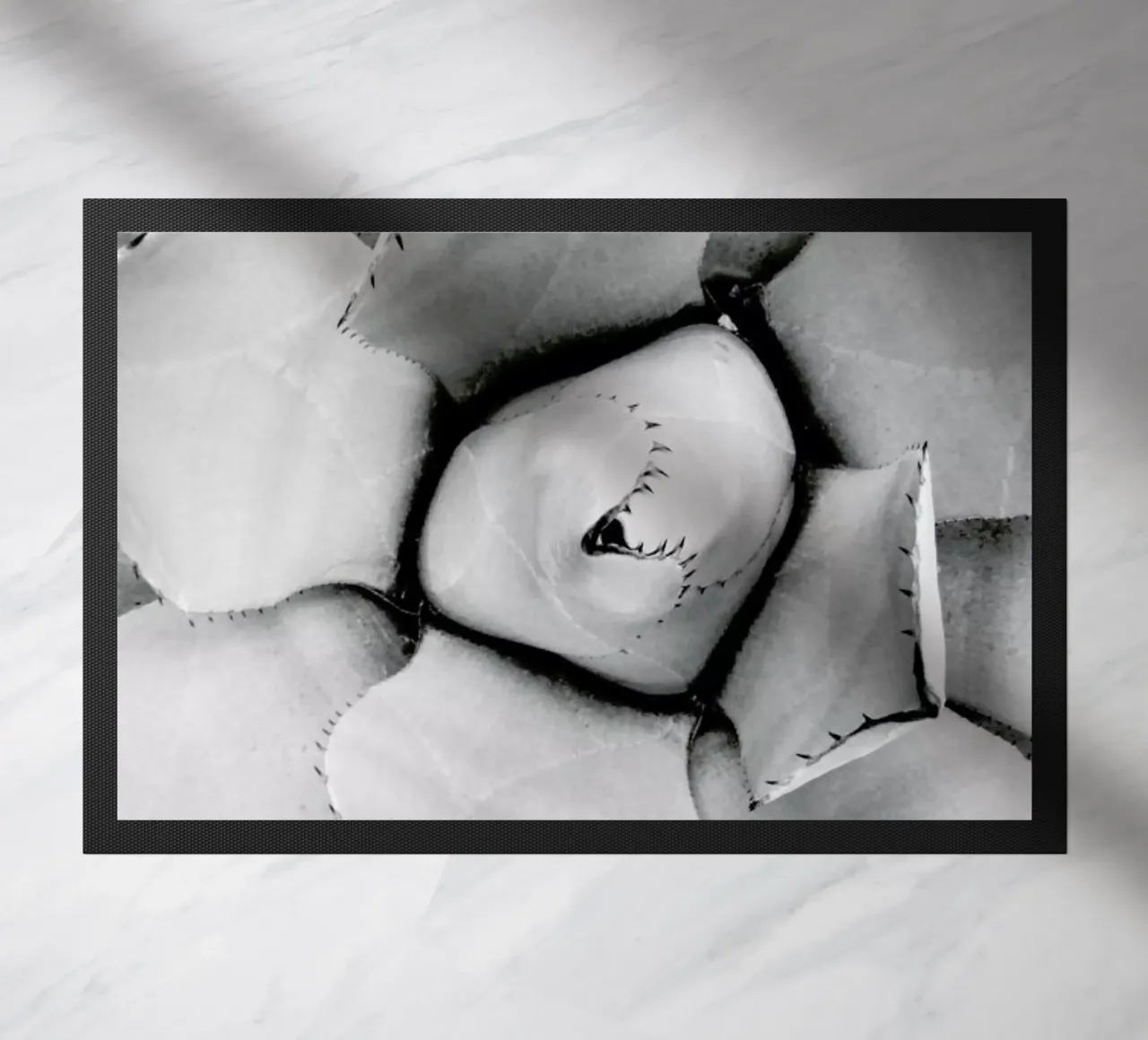 Agave doormat by Froilein Juno