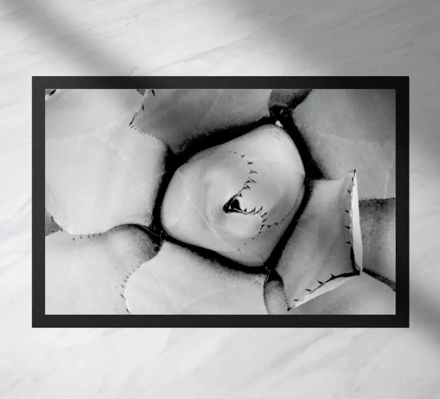 Agave doormat by Froilein Juno