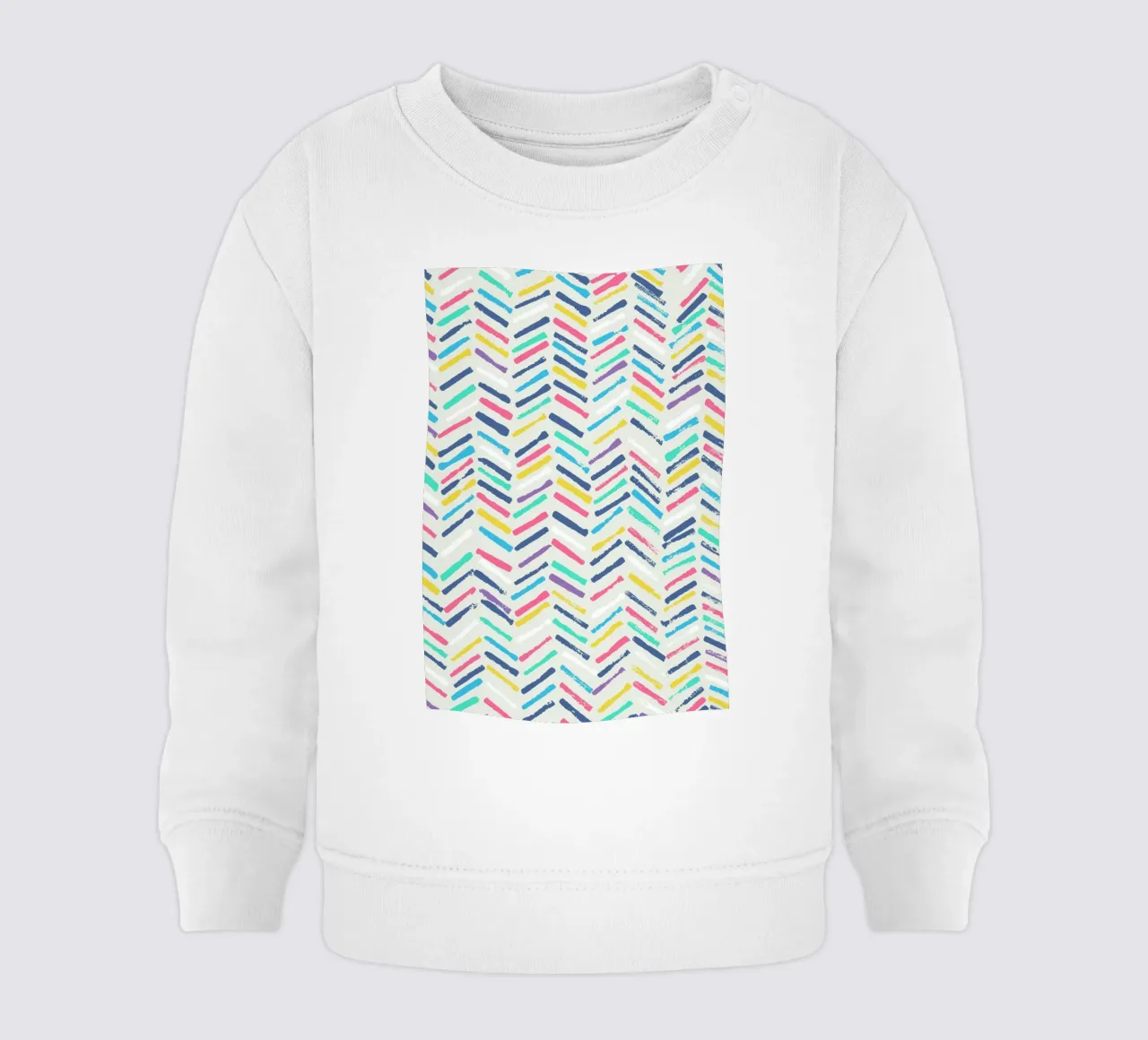 Herringbone felpa neonato da Tracie Andrews