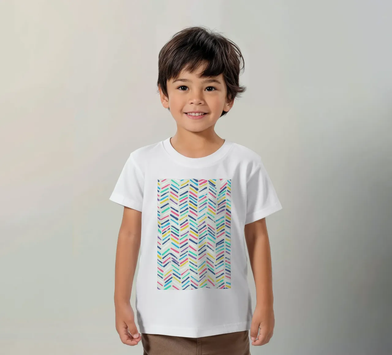 Herringbone t-shirt bambini da Tracie Andrews