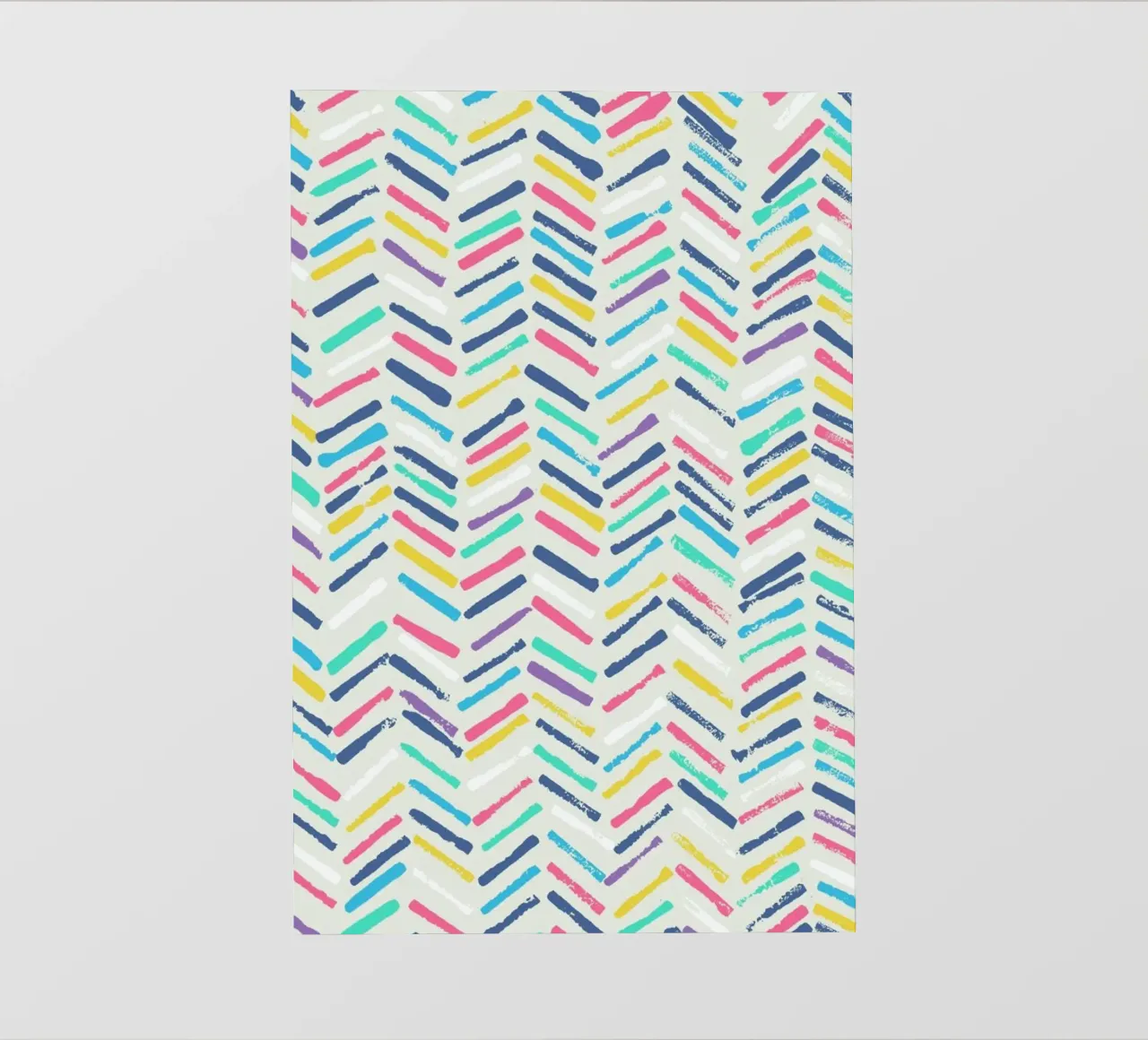 Herringbone telo in pvc da Tracie Andrews