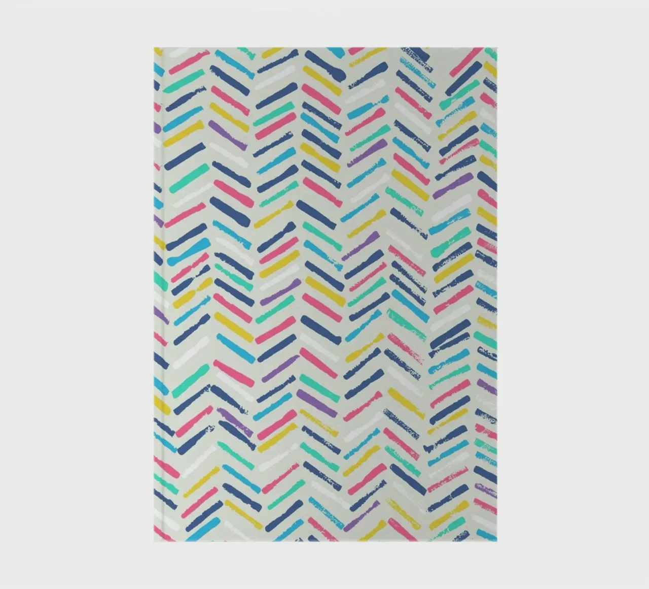 Herringbone notebook by Tracie Andrews