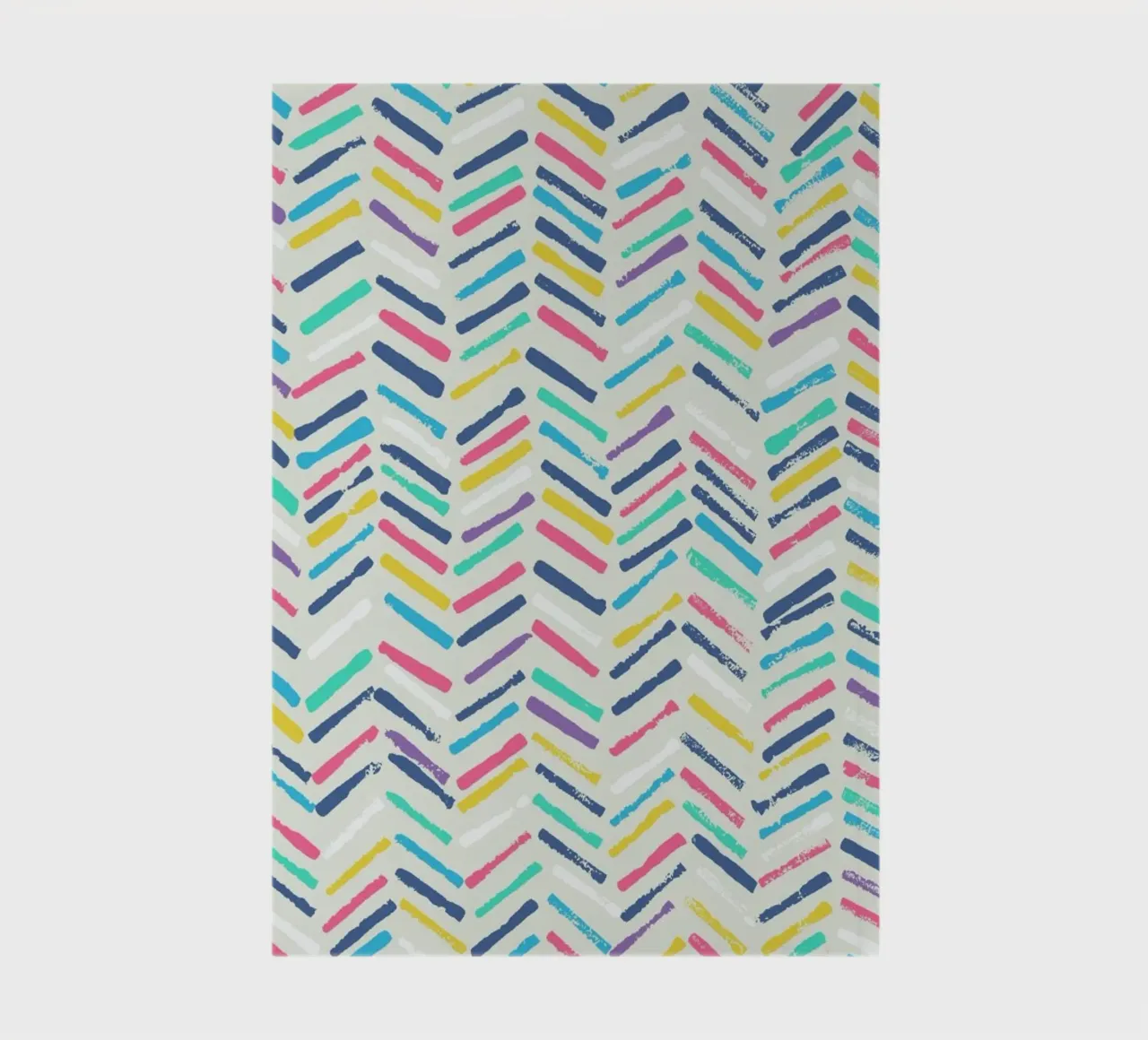 Herringbone notebook by Tracie Andrews