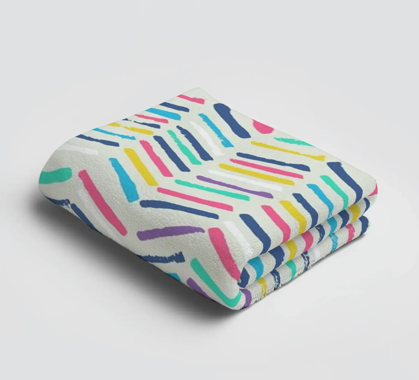 Herringbone towel by Tracie Andrews