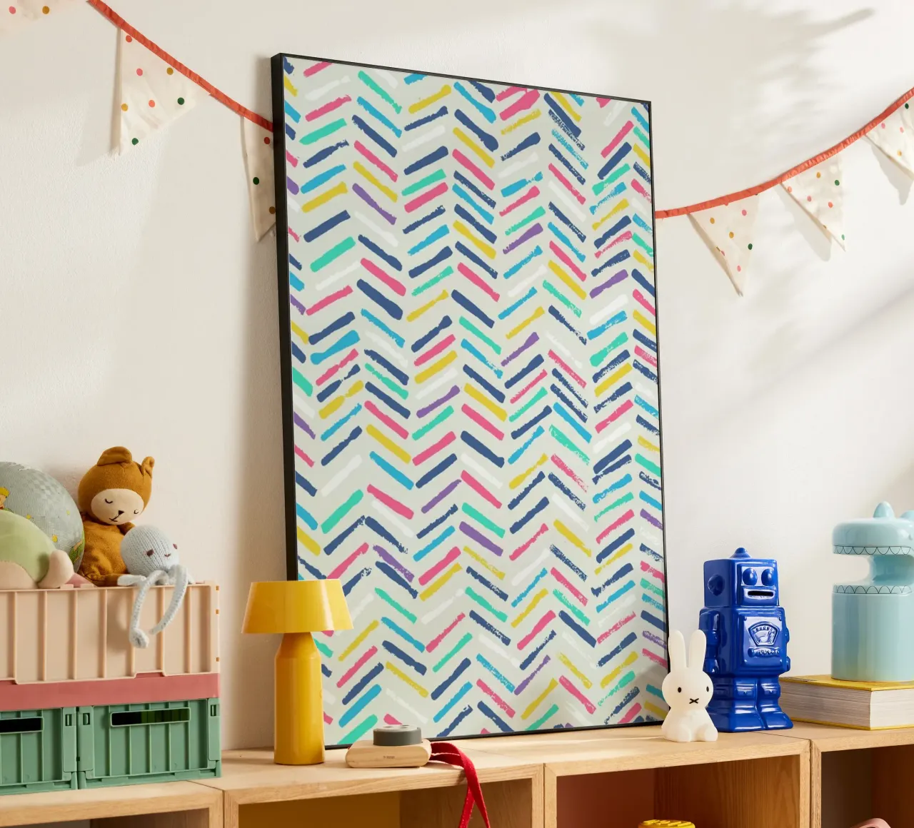 Herringbone alluminio dibond da Tracie Andrews