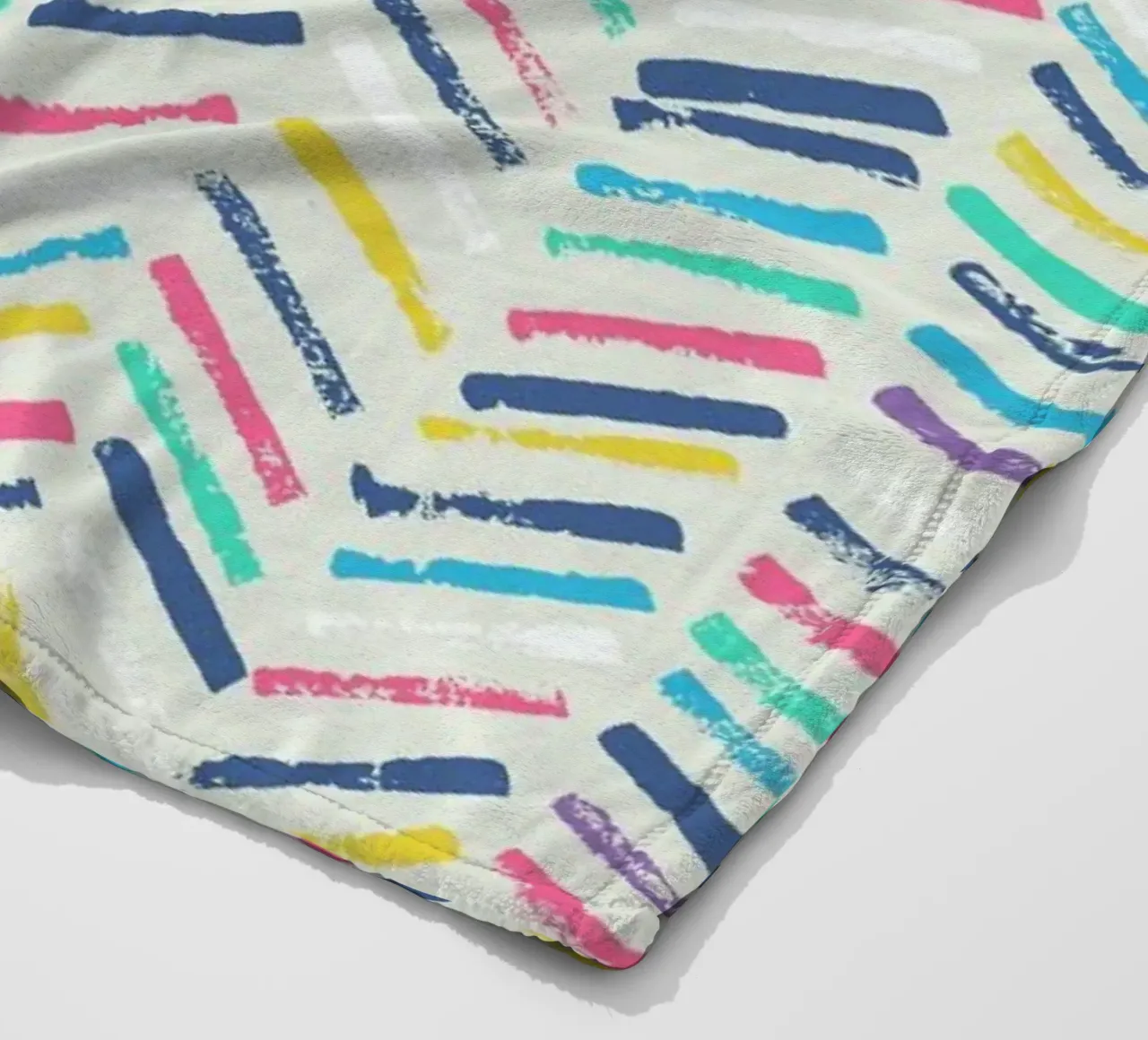 Herringbone Fleecedecke von Tracie Andrews