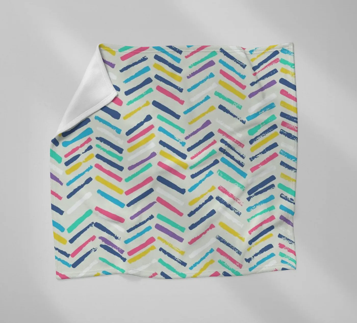 Herringbone Fleecedecke von Tracie Andrews