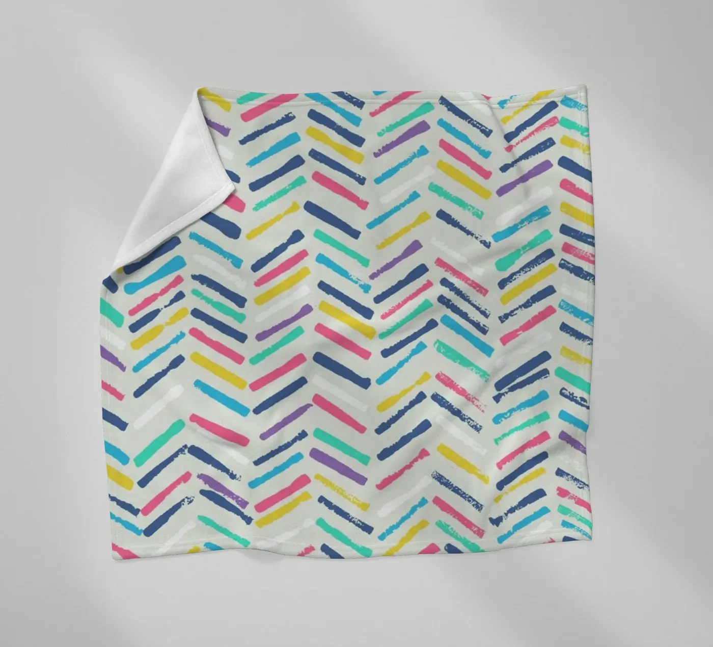 Herringbone plaid polaire de Tracie Andrews