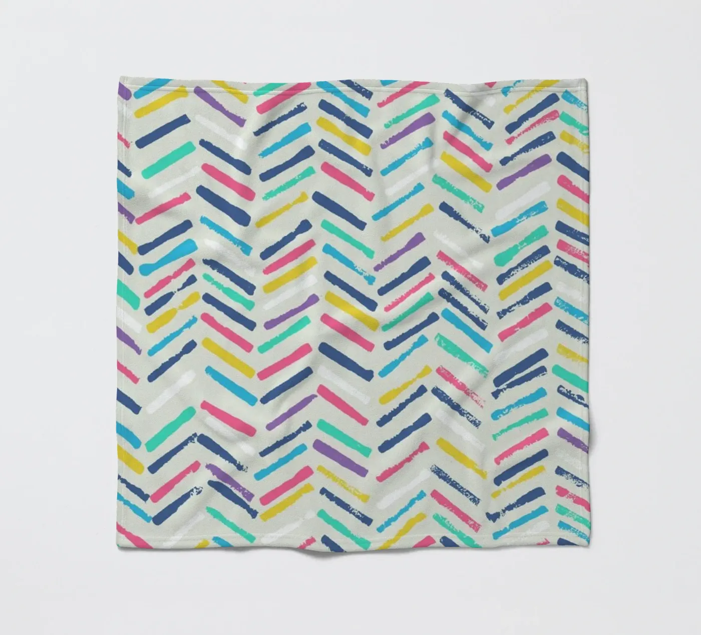 Herringbone Fleecedecke von Tracie Andrews