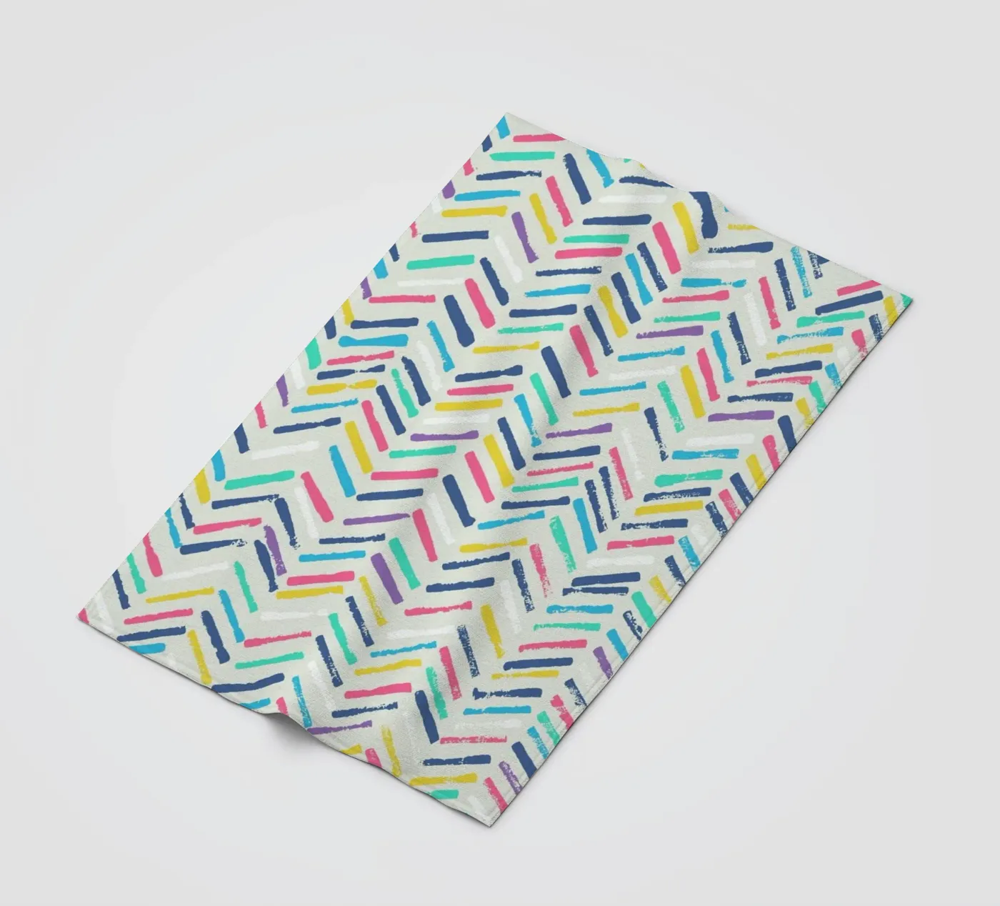 Herringbone Fleecedecke von Tracie Andrews