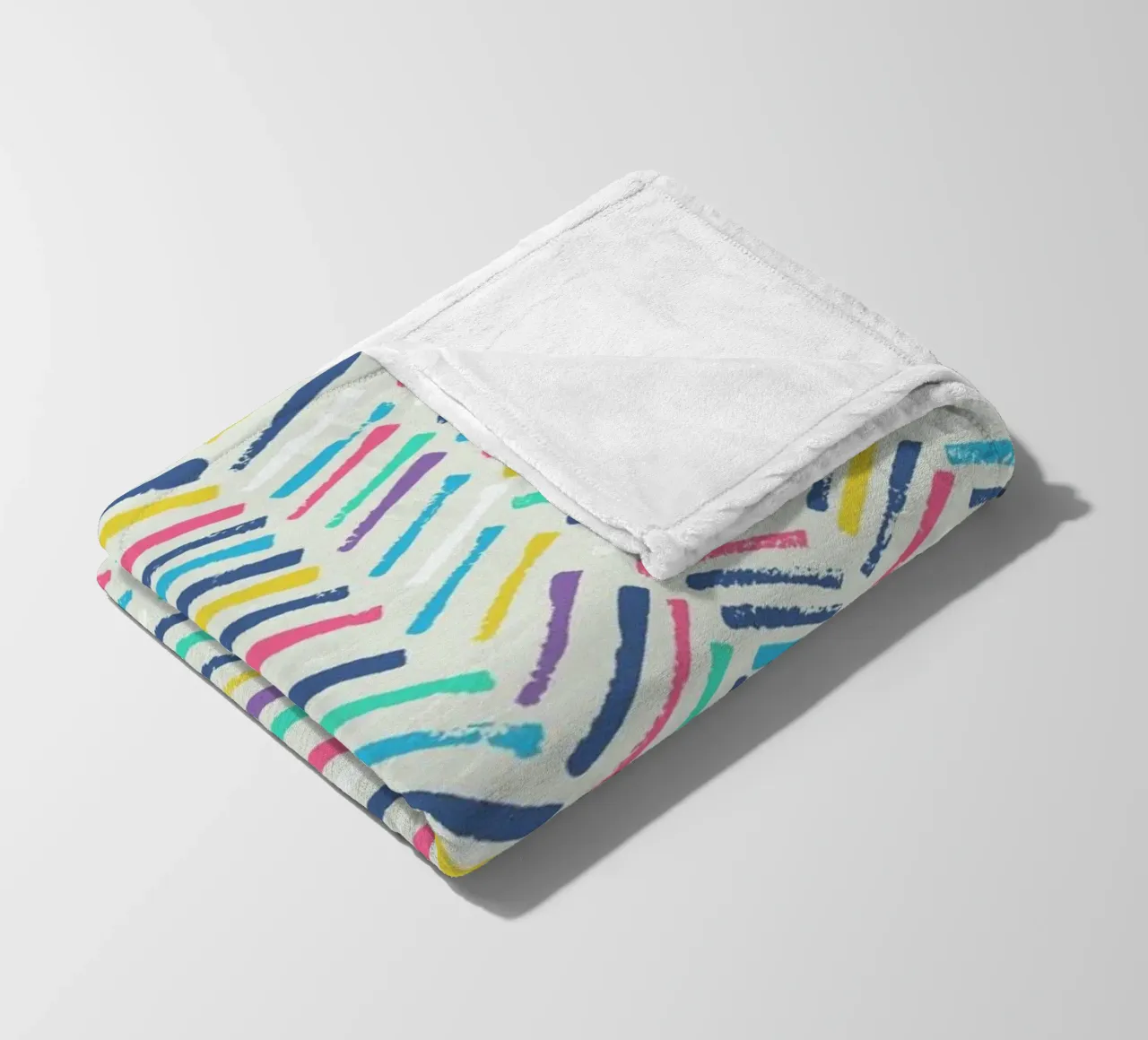 Herringbone Fleecedecke von Tracie Andrews