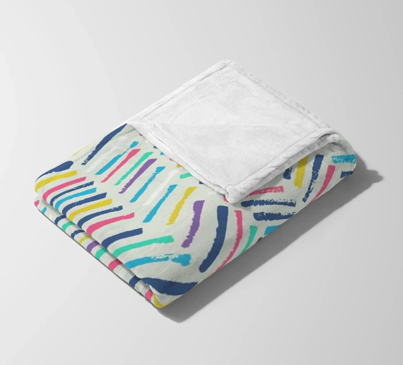 Herringbone plaid polaire de Tracie Andrews