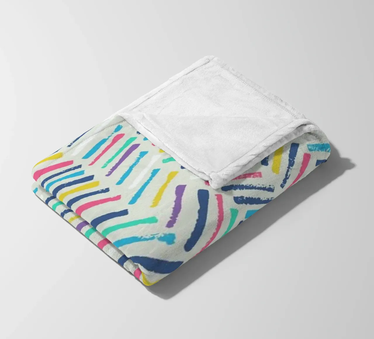 Herringbone Fleecedecke von Tracie Andrews