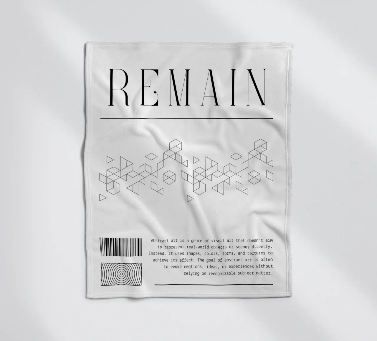 REMAIN | 11 coperta in pile da Einfach Uebel