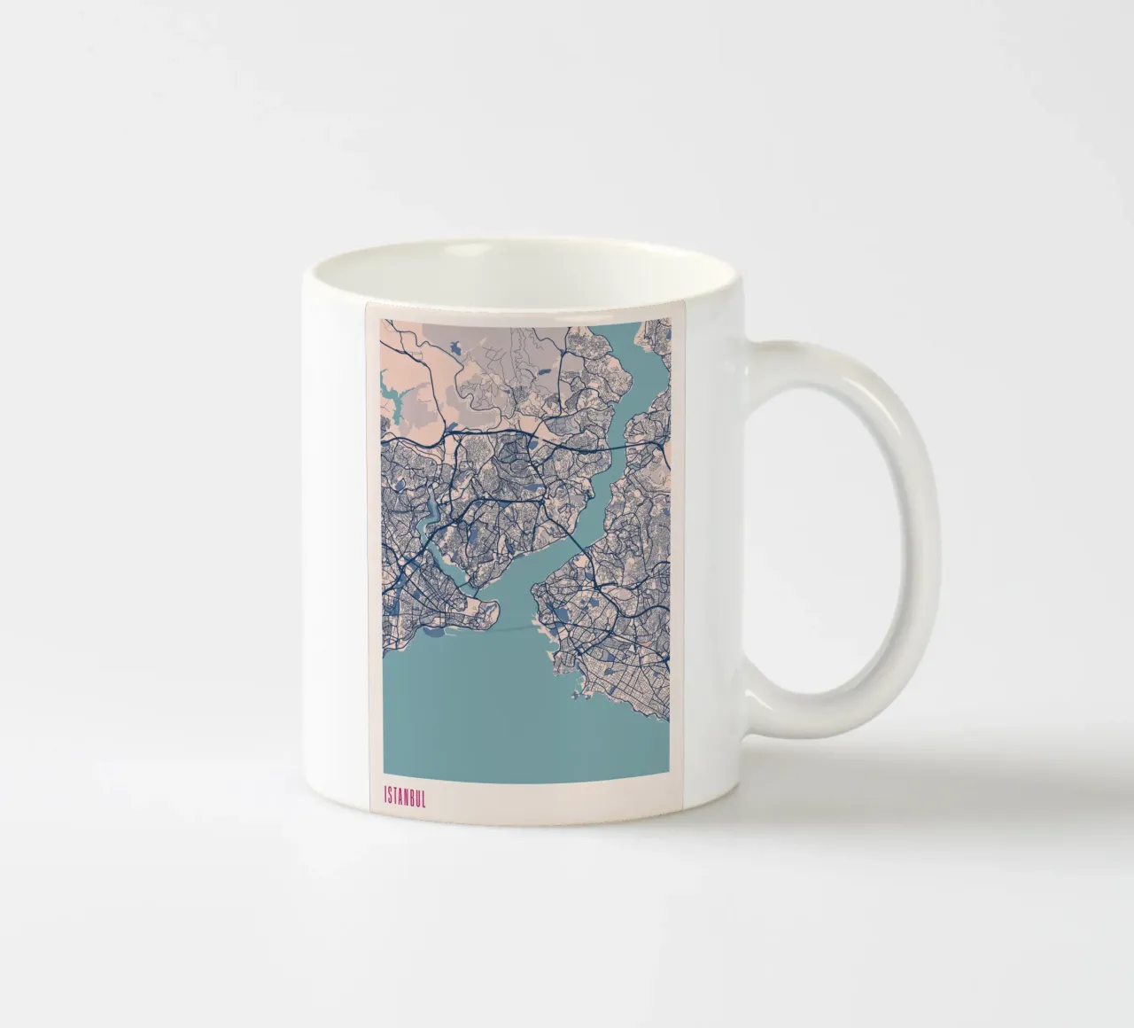 Istanbul - Città del Bosforo tazza in ceramica da MOOODZART