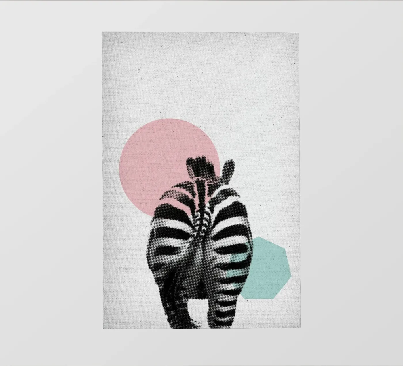 Zebra 01 pellicola backlit da Froilein Juno