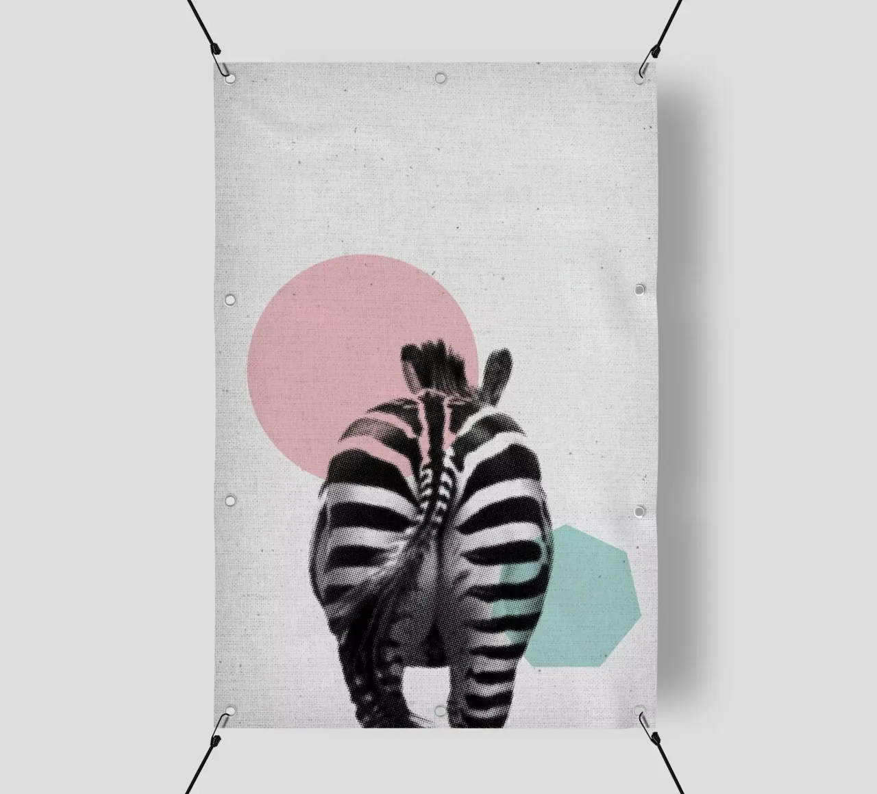 Zebra pvc cover by Froilein Juno