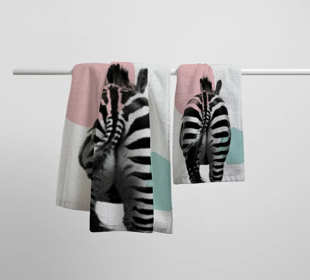 Zebra 01 asciugamano da bagno da Froilein Juno