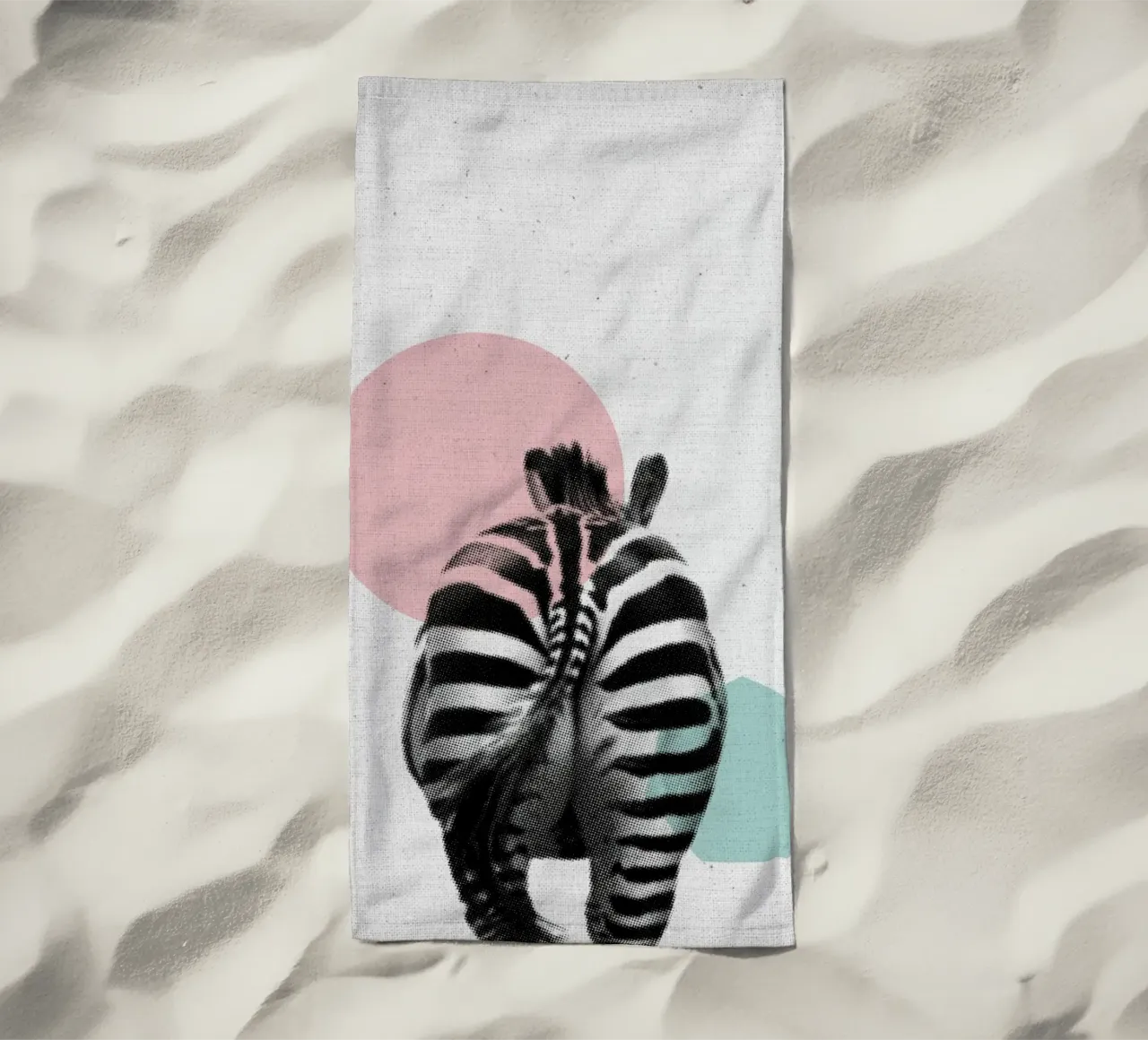 Zebra 01 telo mare da Froilein Juno