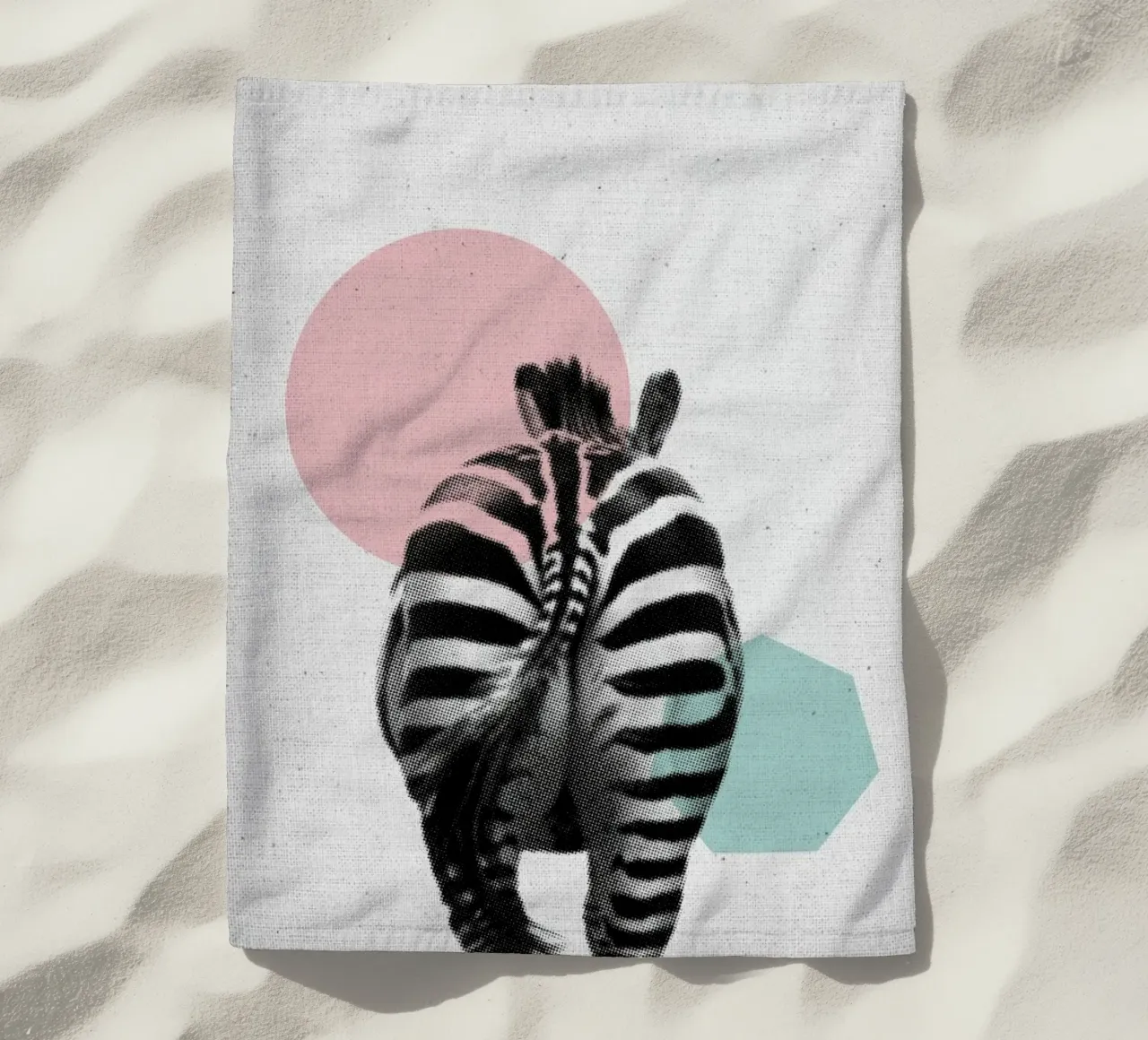 Zebra 01 telo mare da Froilein Juno