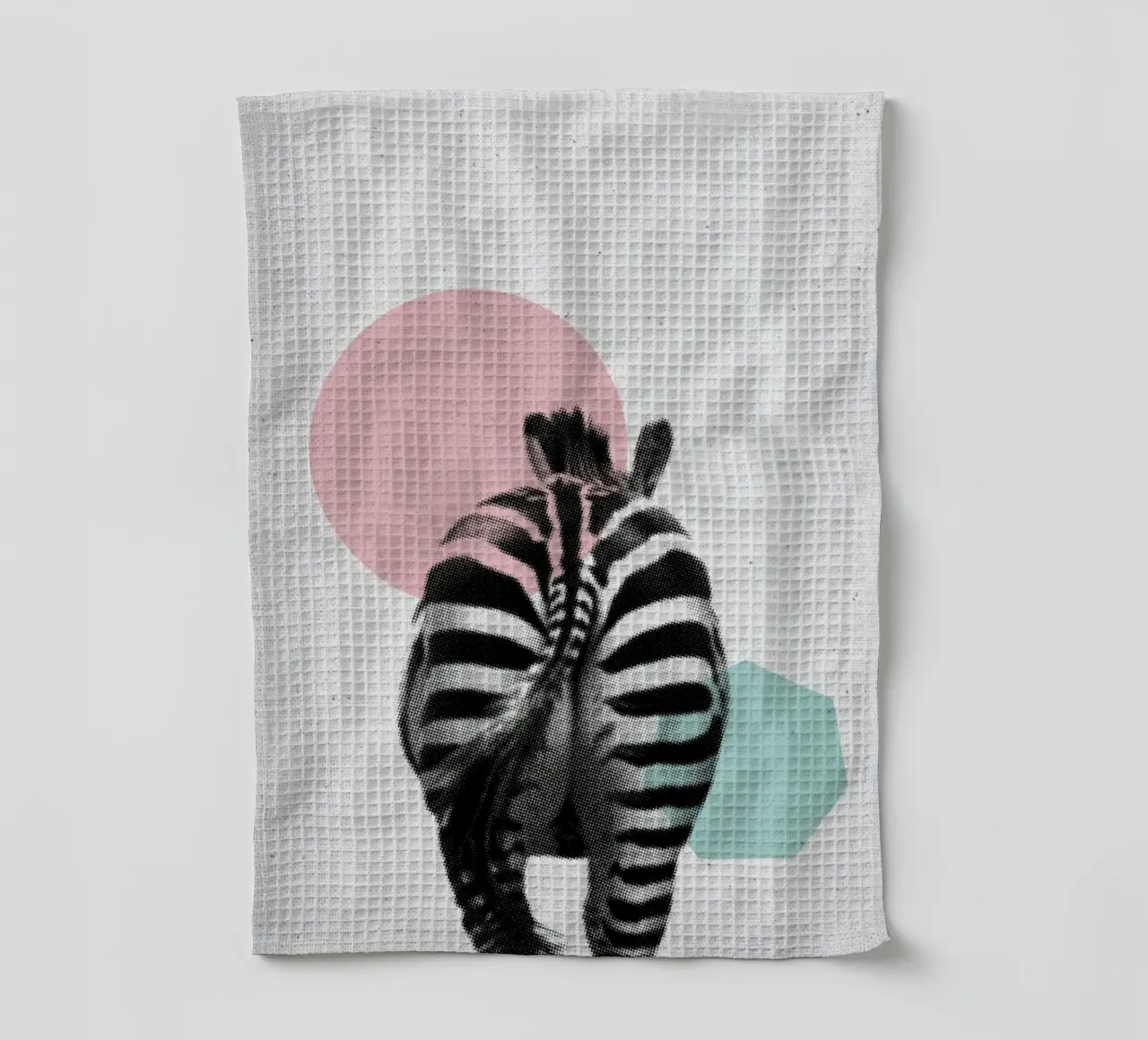 Zebra 01 canovaccio da cucina da Froilein Juno