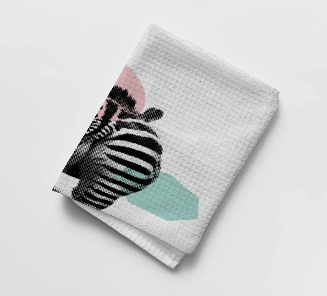 Zebra 01 canovaccio da cucina da Froilein Juno